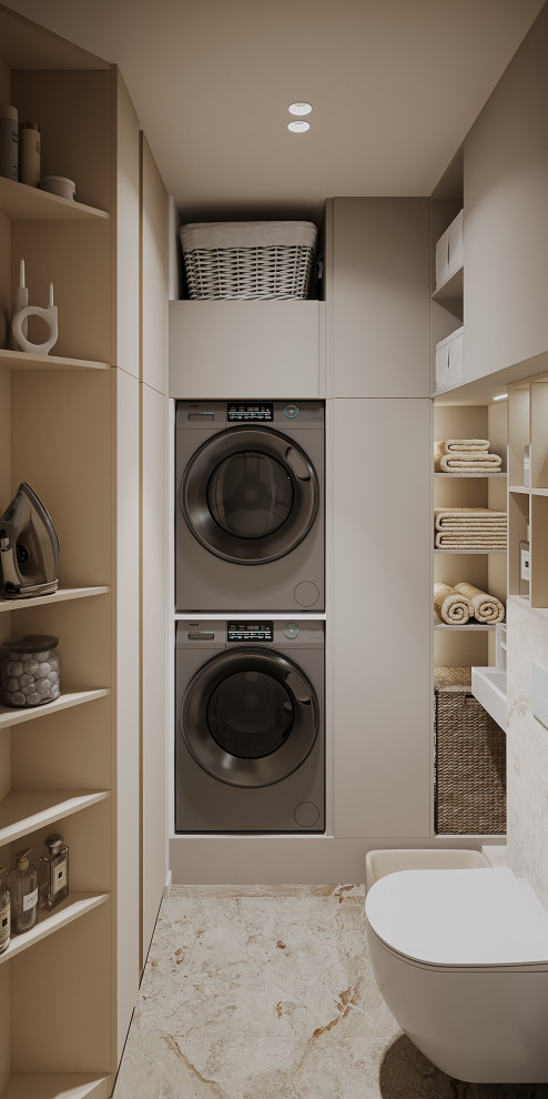 Интерьер 4-ёх комнатной квартиры_ "VANILLA LATTE"