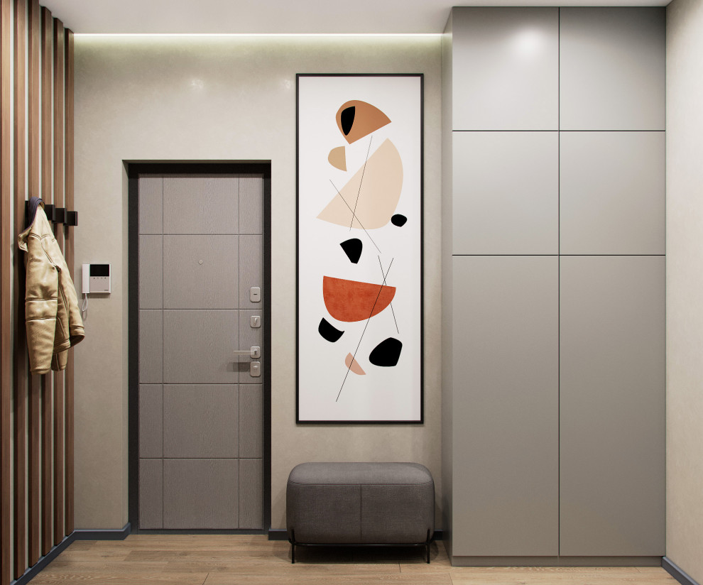 Дизайн двухкомнатной квартиры 44 м2