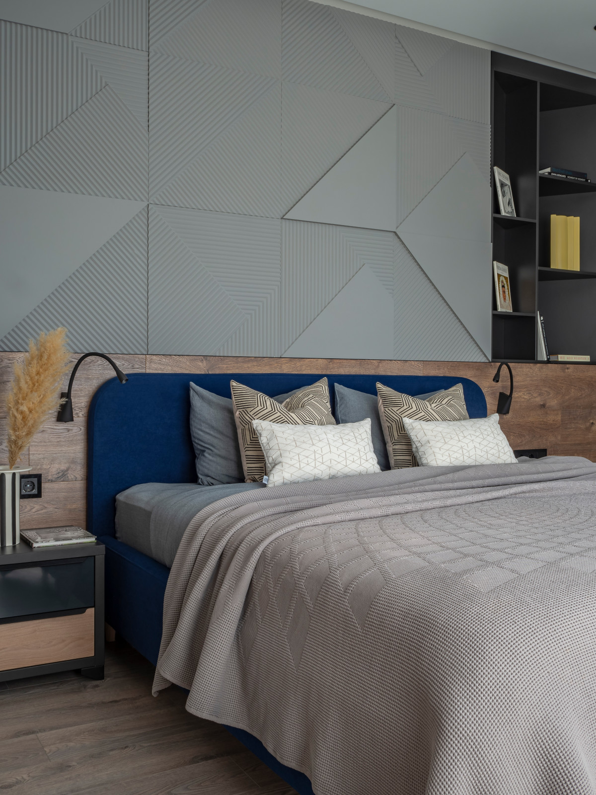 Серо-бежевый минимализм в ЖК Пушкин