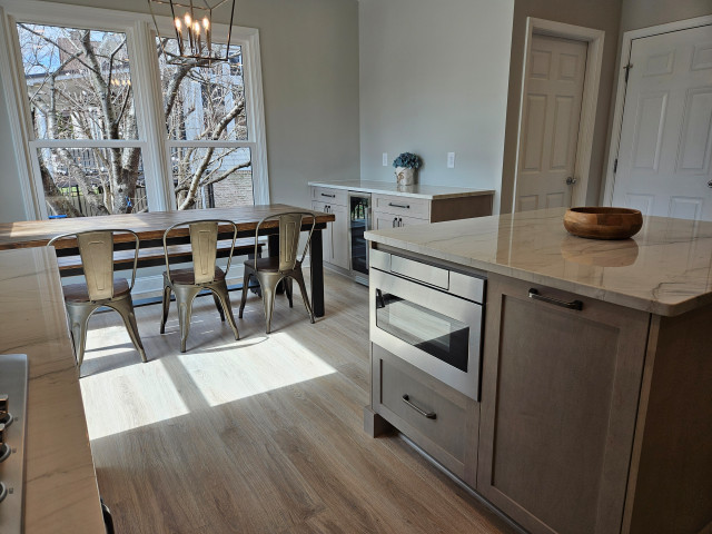 Function Meets Style: A Smart Kitchen Transformation nyklassisk-koek