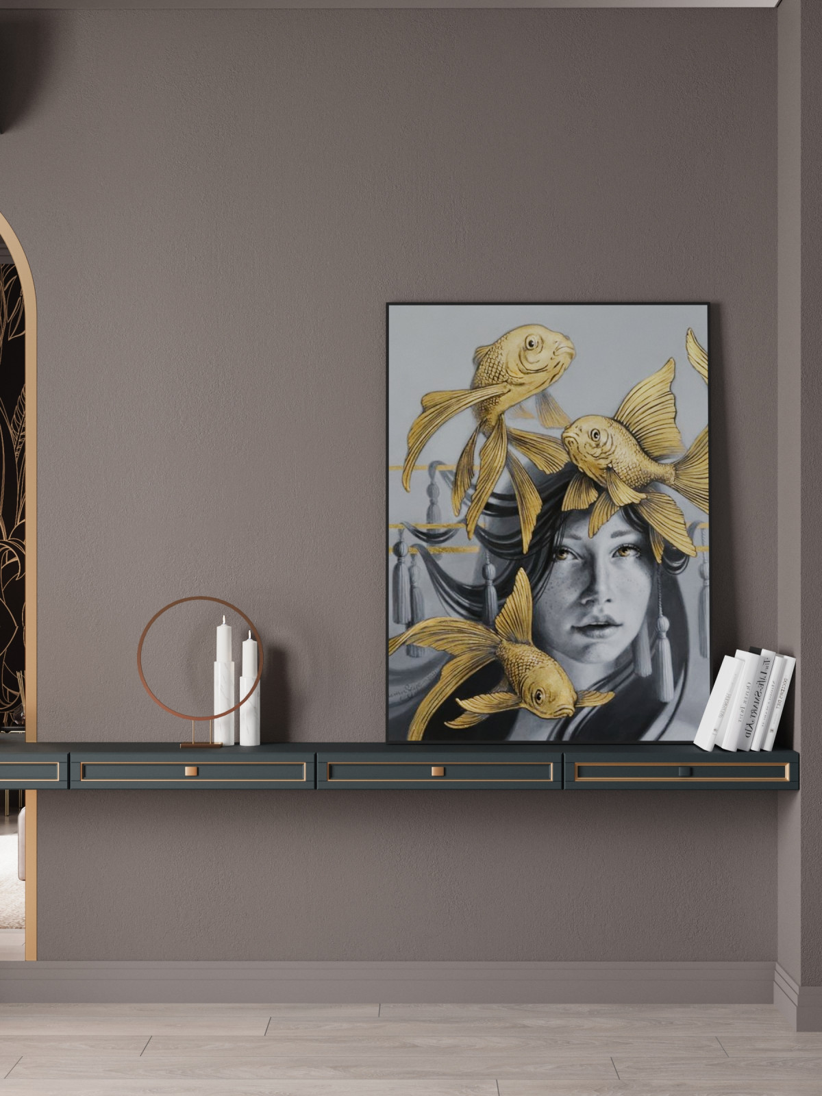 Квартира с ярким характером 120м2