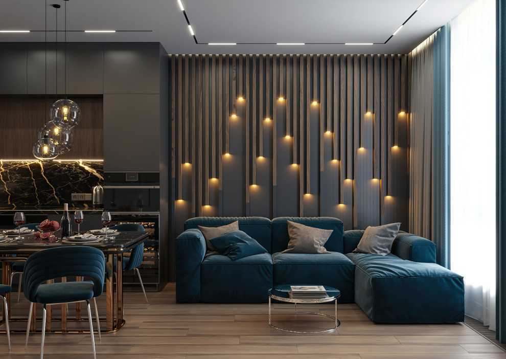 3D визуализация. Квартира в Москве, 73 м2