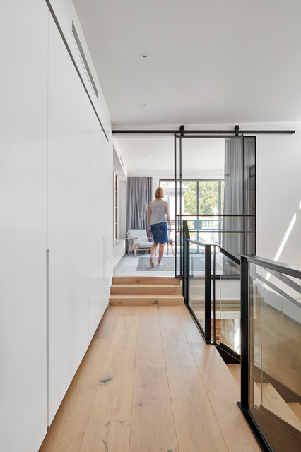 Fitzroy North House contemporary-hallway-and-landing