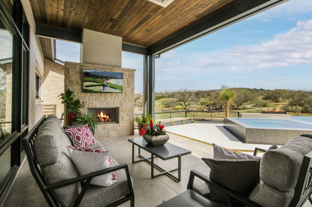 Cordillera Modern Transitional contemporary-patio