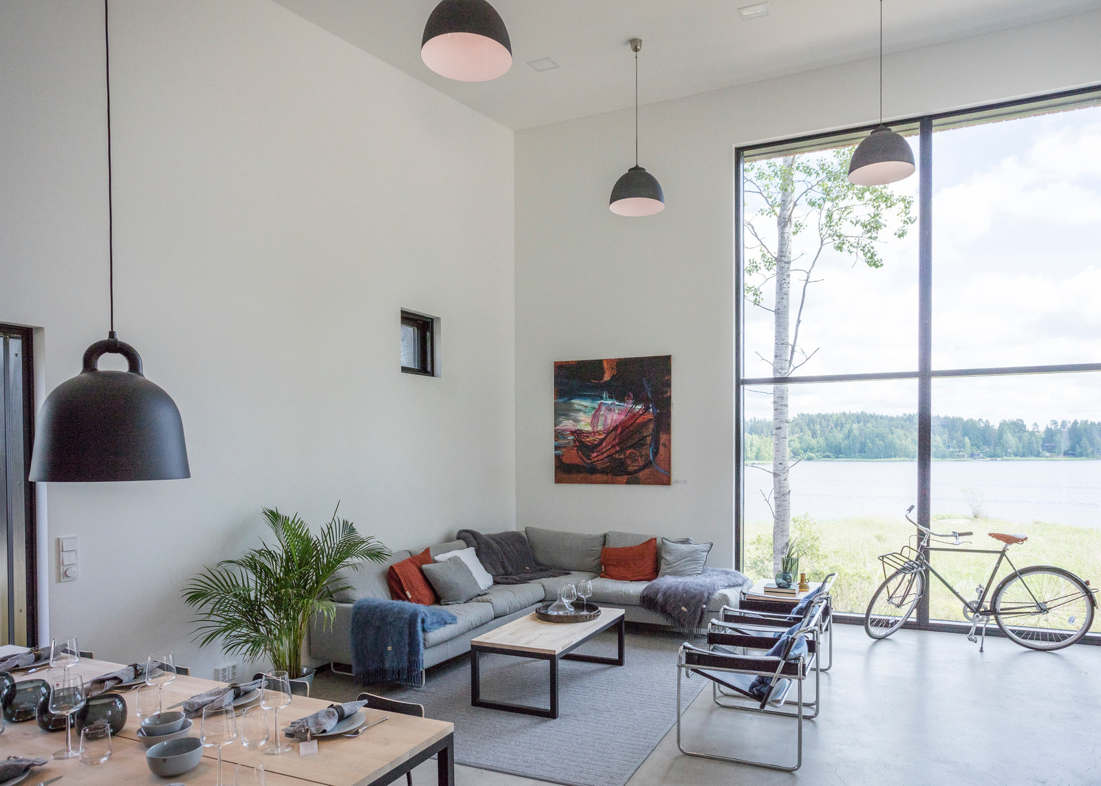 Краски Tikkurila в гостиных