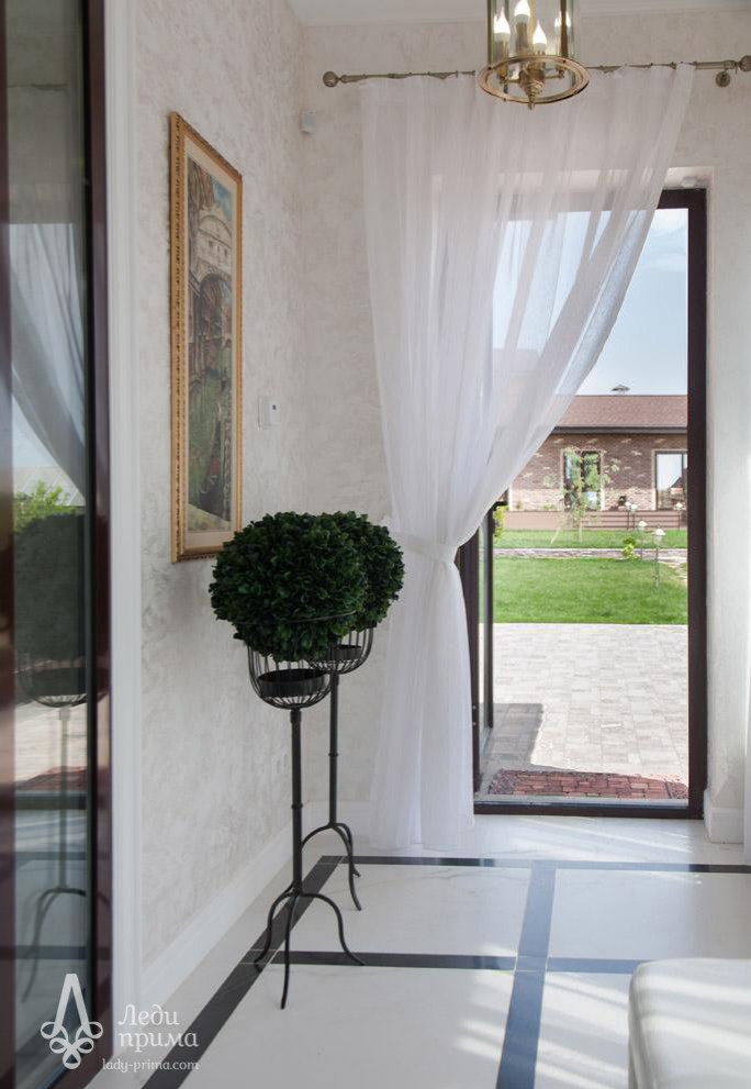 Шторы в загородный дом.