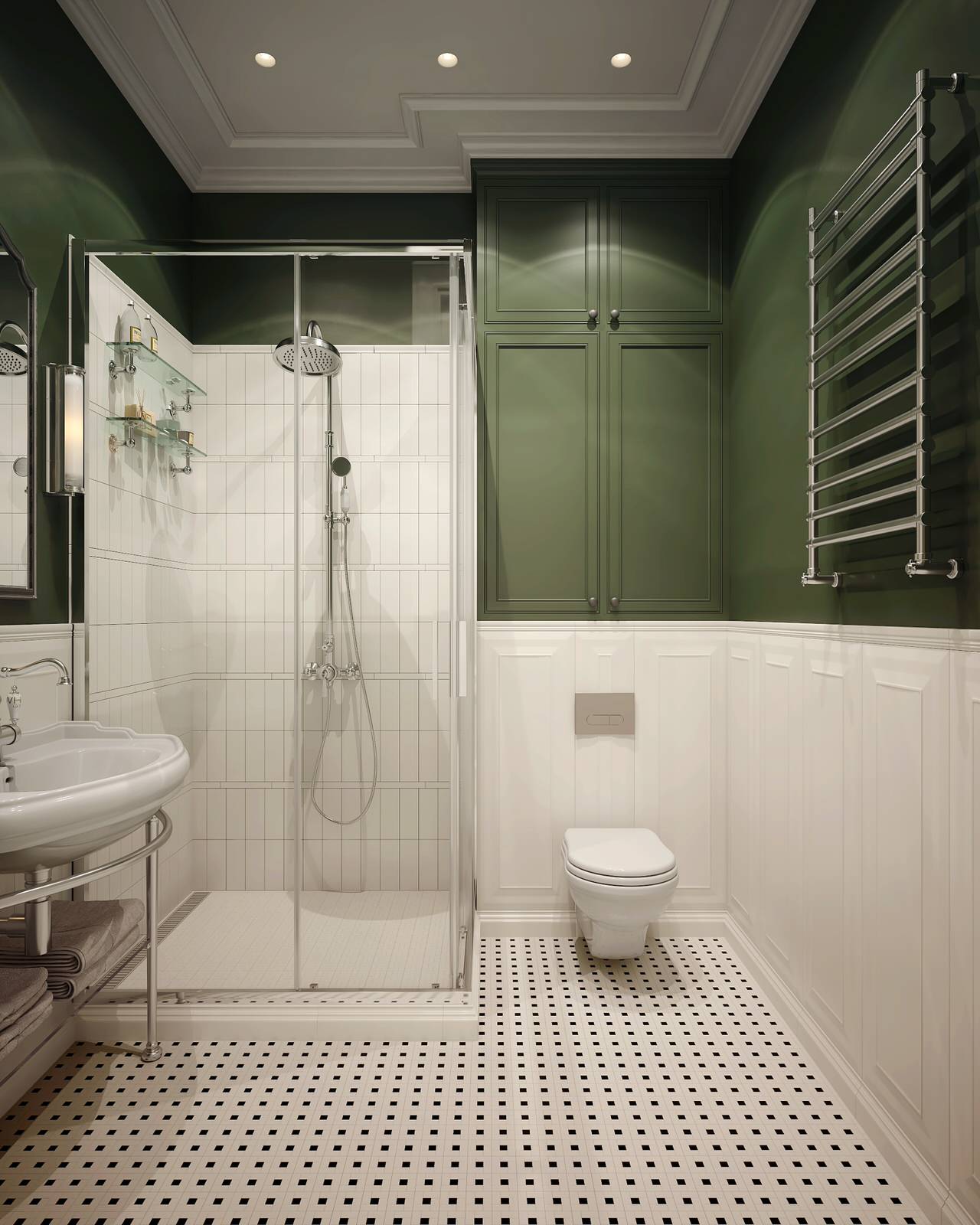 Современная классика, квартира 78м2