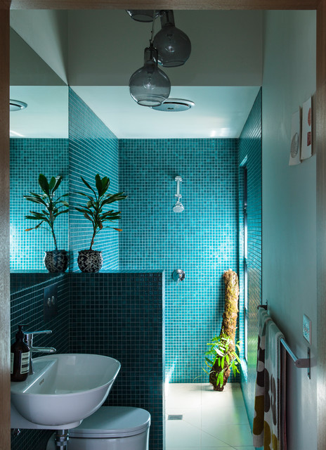 Northcote Workers Cottage contemporary-bathroom