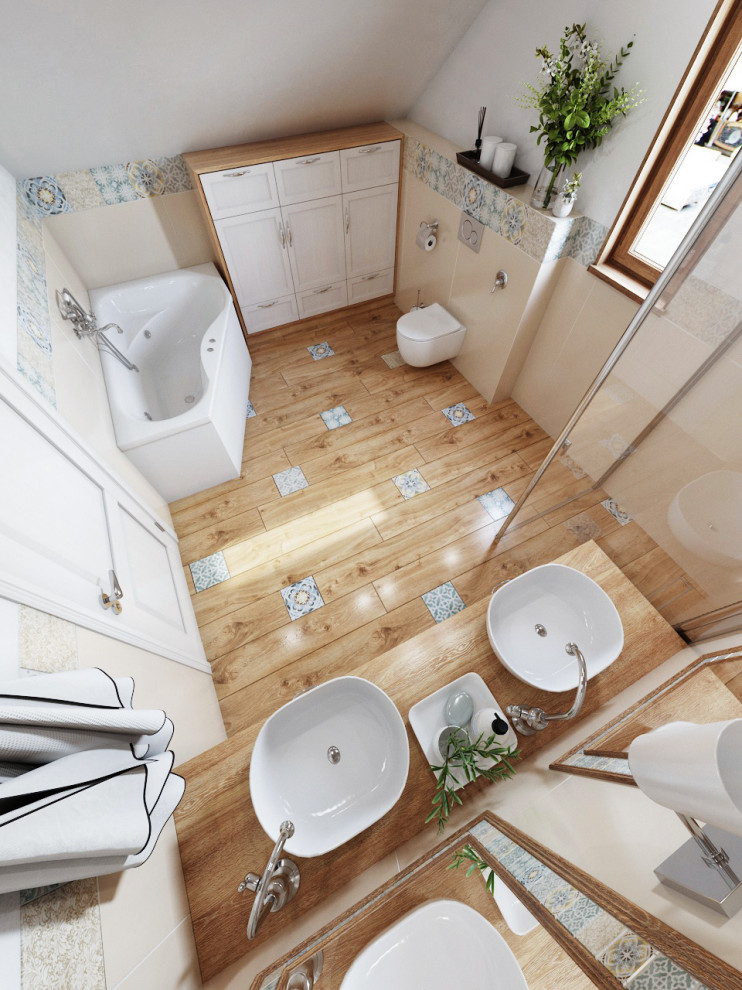 Проект ванной комнаты в Швейцарии