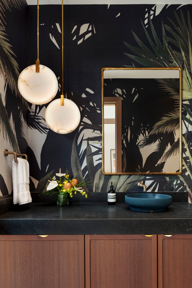 Ka'ulu Lot 19 - Tropical - Powder Room - Other - by GM Construction ...