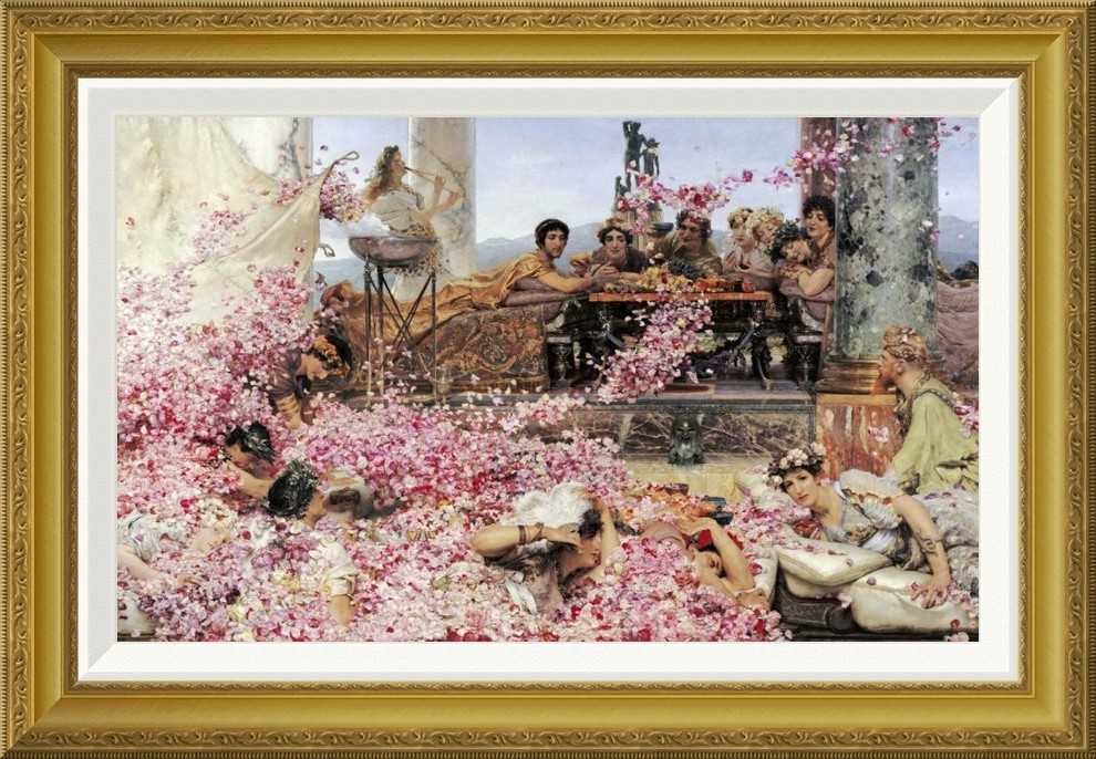 Lawrence Alma Tadema An Eloquent Silence Giclee Canvas Print Paintings Poster