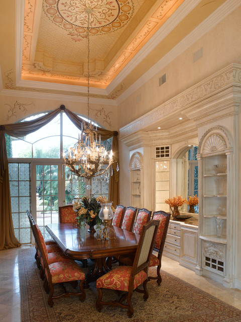 Mediterranean Dining Room mediterran-esszimmer