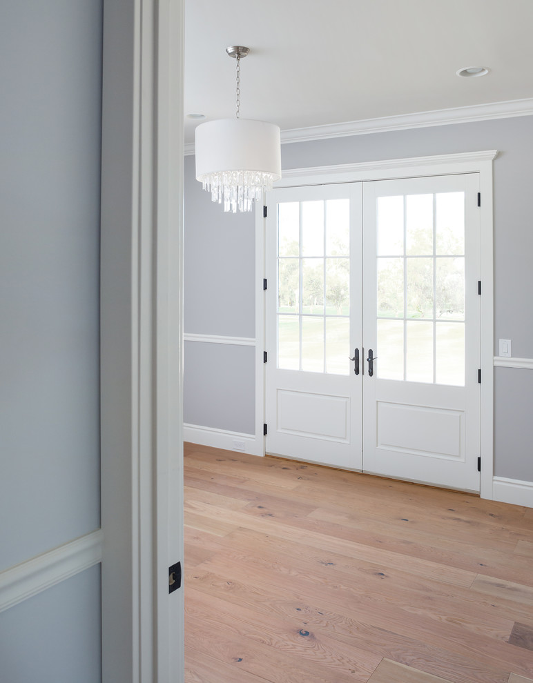 Home design - large transitional home design idea in Phoenix