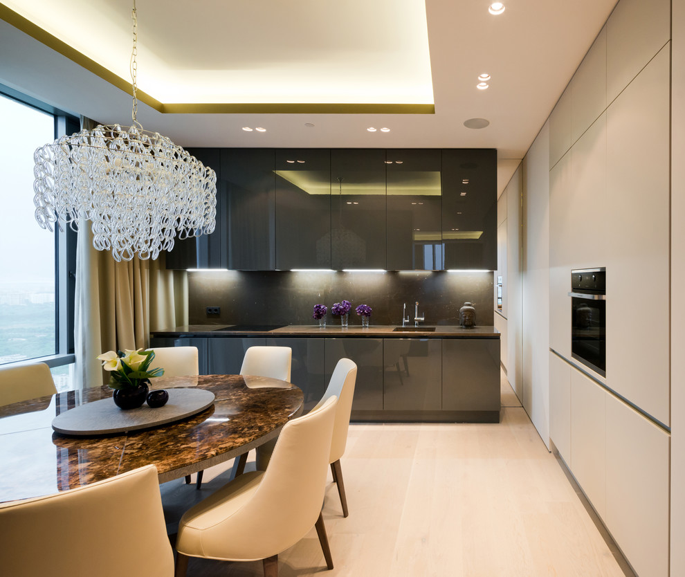 Интерьер апартаментов на 47 этаже