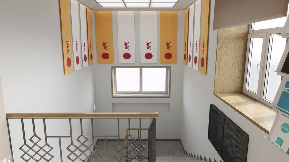 Дизайн-проект Модельной библиотеки в с.Кижинга (Республика Бурятия)