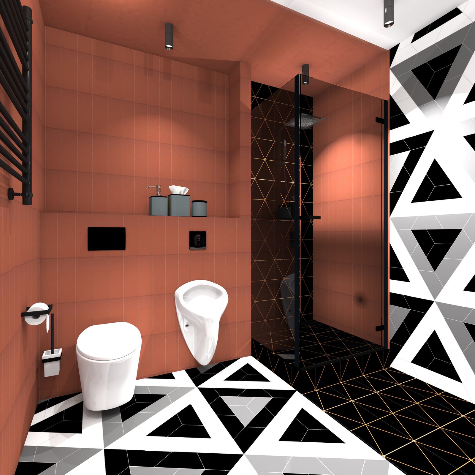 Косметический ремонт в современном стиле со скандинавскими элементами