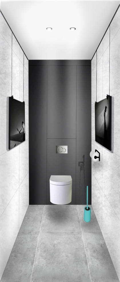 Однакомнатная квартира в Современном стиле с элементами Поп-арта.