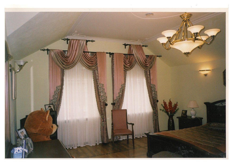 Дизайн штор для спальни