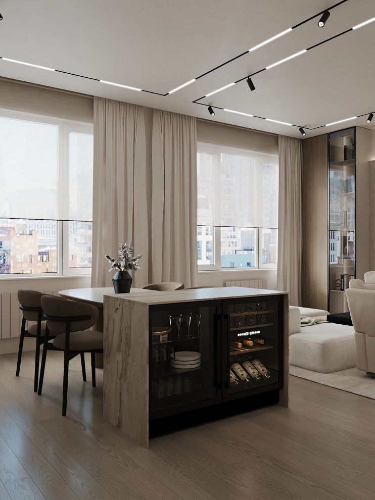 Дизайн и ремонт квартиры в ЖК Tophills - Минимализм как искусство