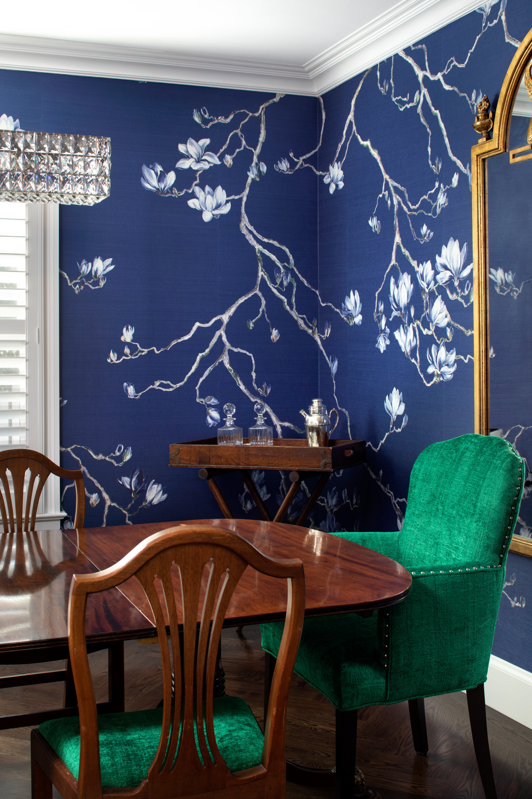 Colonial dining - Chinoiserie chic