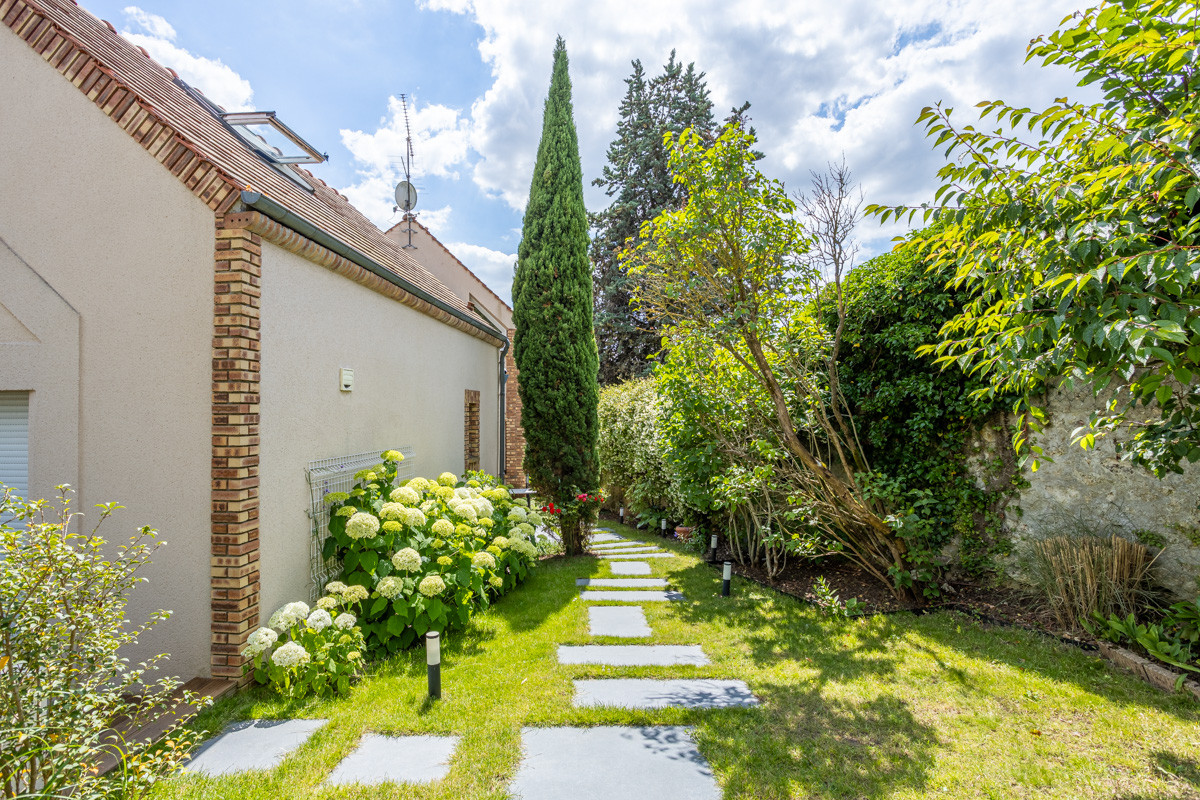 Un jardin aux allures contemporaines