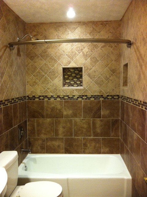 Floor To Ceiling Tile Bath Traditional Bathroom Other By
