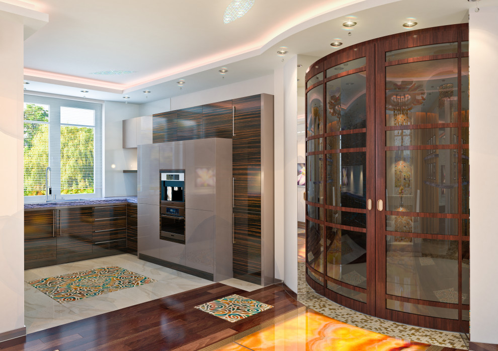 Проект перепланировки и интерьеров частного дома в к.п. "Белый берег"