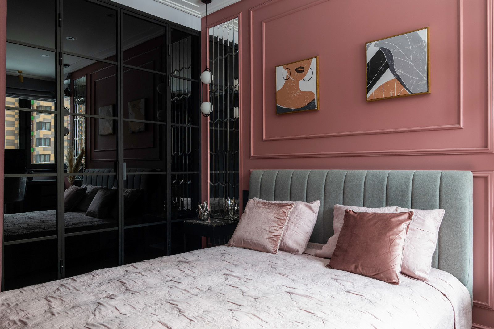 Квартира 44кв.м "В розовом цвете"