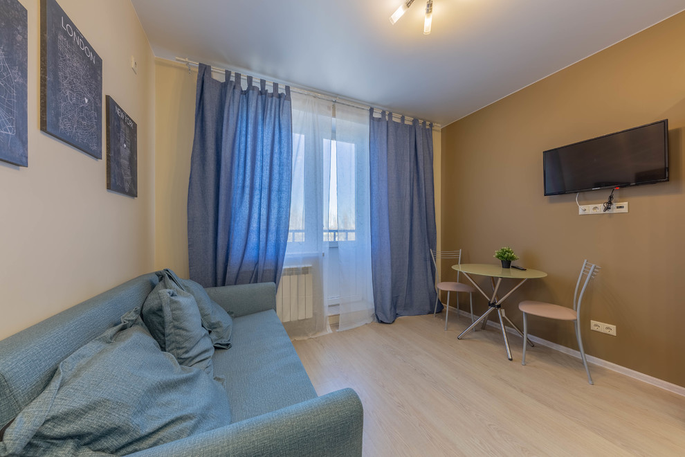 Интерьерная съёмка квартиры-студии в Московской области