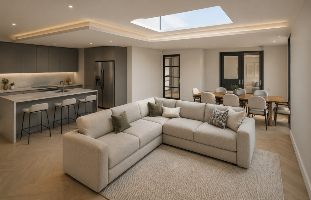 Double Storey Front/Side and Rear Extension and Porch Extension - Buckhurst Hill