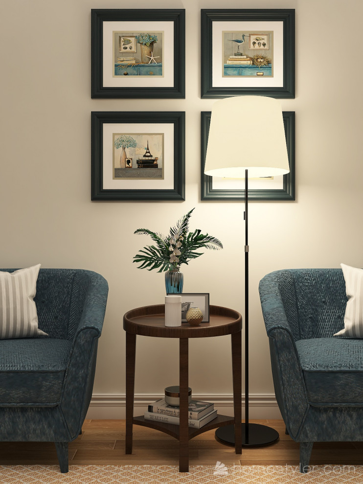 Гостиная в средиземноморском стиле