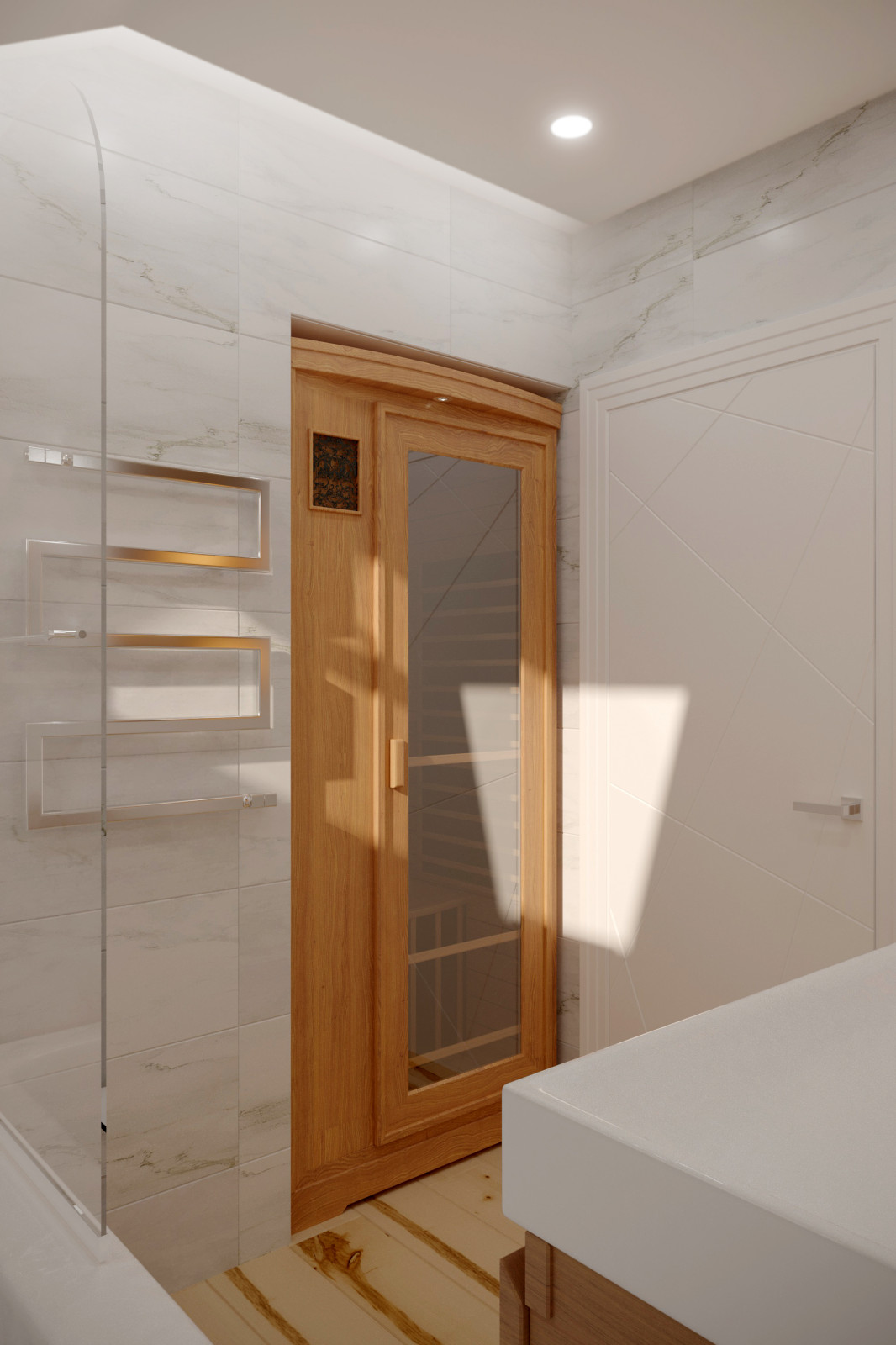 Проект жилого дома с мансардой, КП "Чешская деревня"