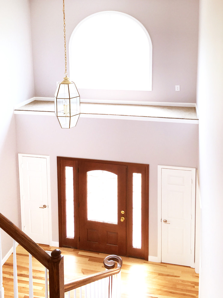 Transitional home design photo in DC Metro