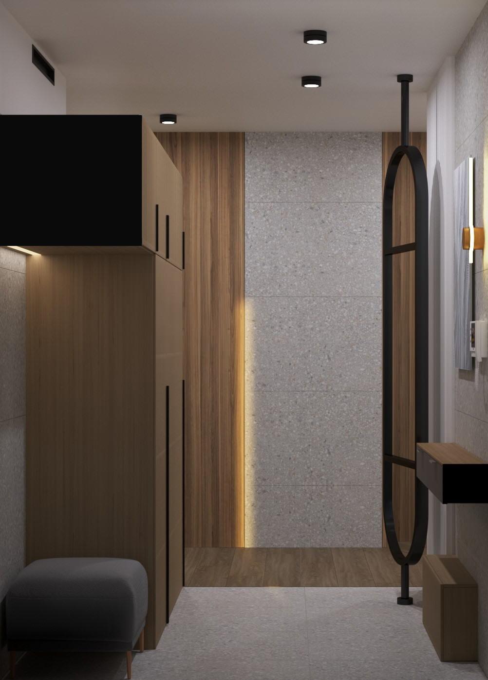 Проект загородного дома в Ленинградской области, стиль джапанди