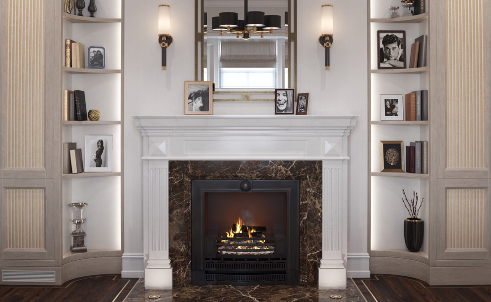 Home office in a residential house