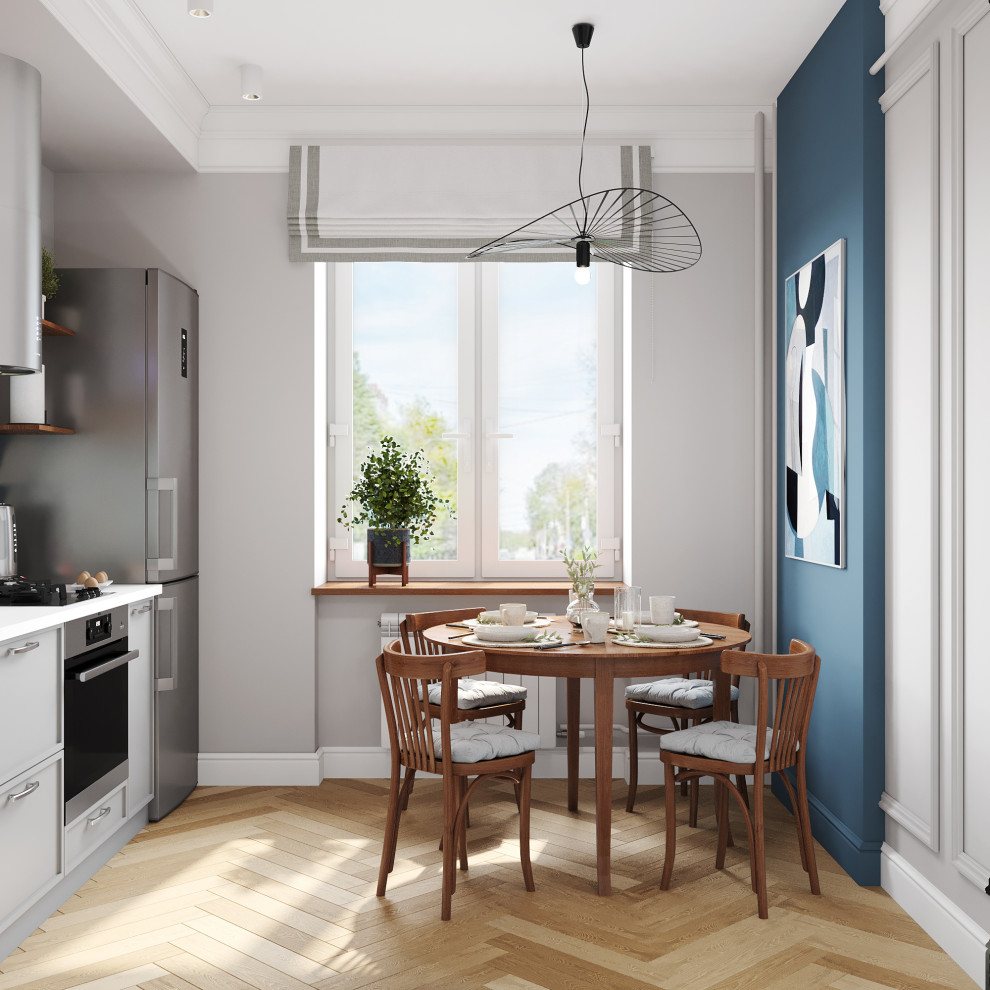 Квартира в скандинавском стиле в сталинке