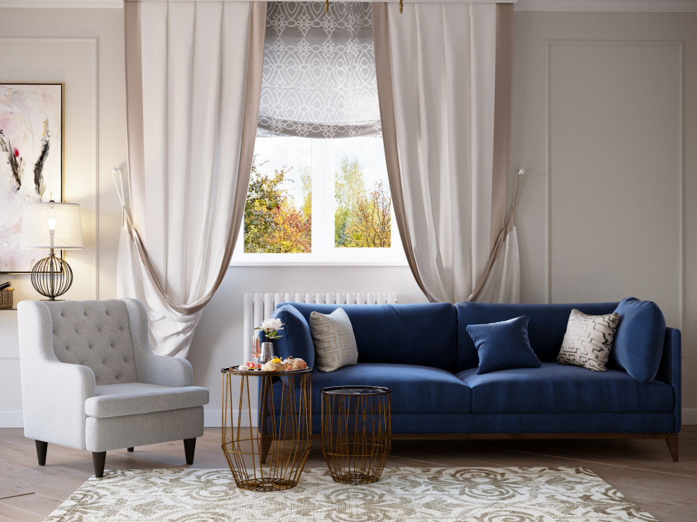 Лаконичный дизайн для загородного дома в Одинцово