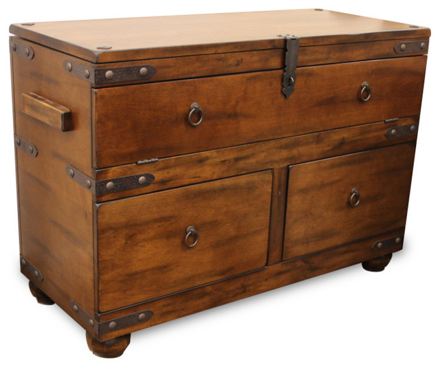 Santa Fe Rustic Trunk Console Table Tables Santa Fe Rustic Trunk Console Table Tables By San Carlos Imports Llc