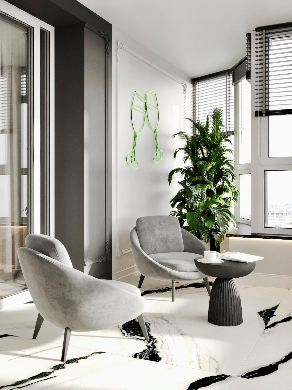 Стиль и элегантность в 100 квадратных метрах