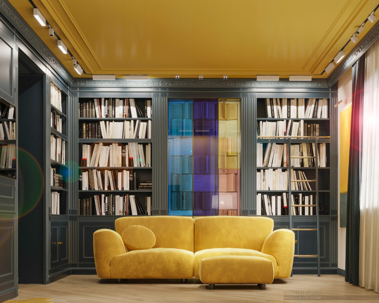 Проект двухкомнатной квартиры (86 м²) в Санкт-Петербурге