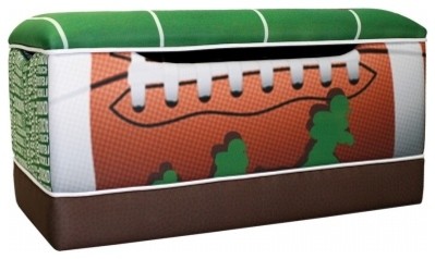 Newco Kids 17050 Football 50 Yard Line Toy Box