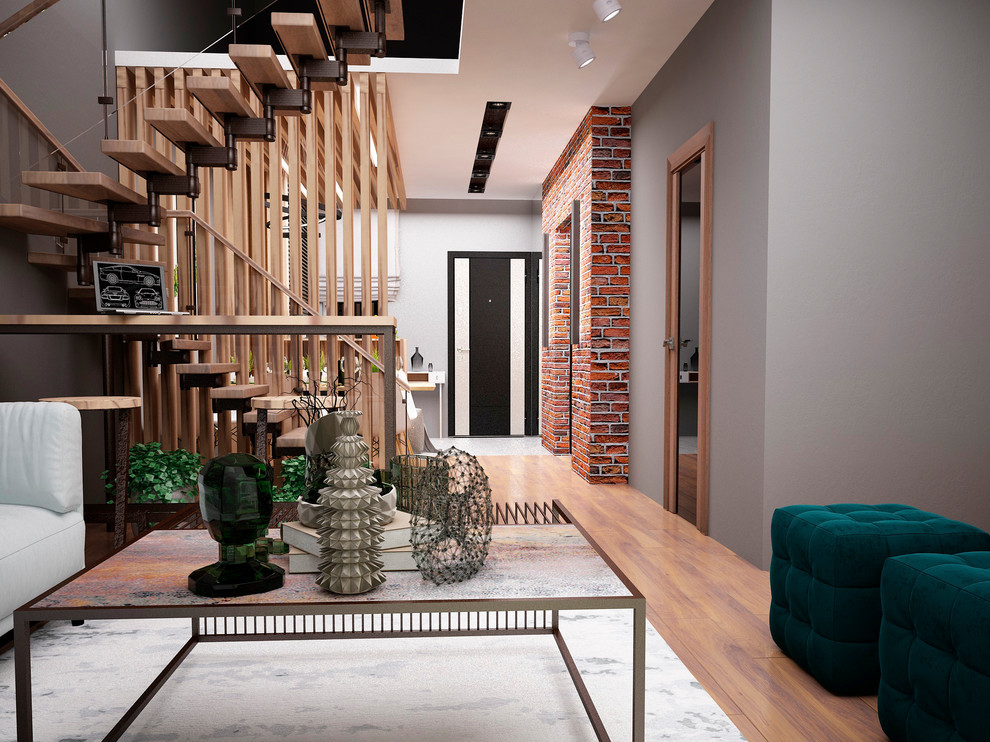 Блок-секция в стиле лофт