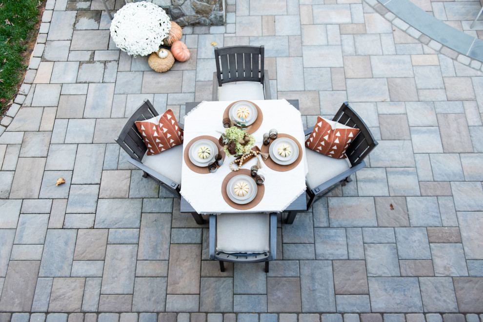 Lake View Patio in Powhattan Traditional Patio Richmond by