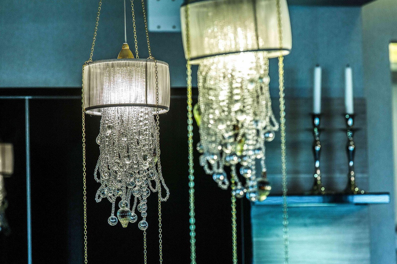 Интерьер с видом на Волгу