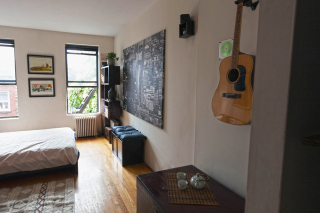 East Village Studio eclectic-living-room