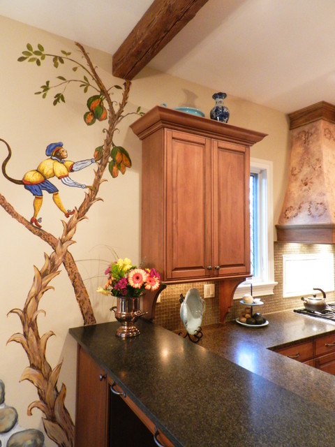 Fun Rustic rustic-kitchen
