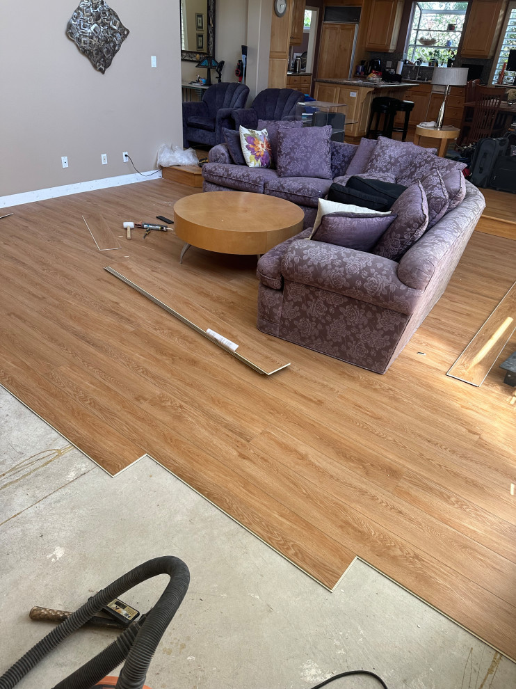 Manhattan Beach - Luxury Vinyl WPC Flooring Installation