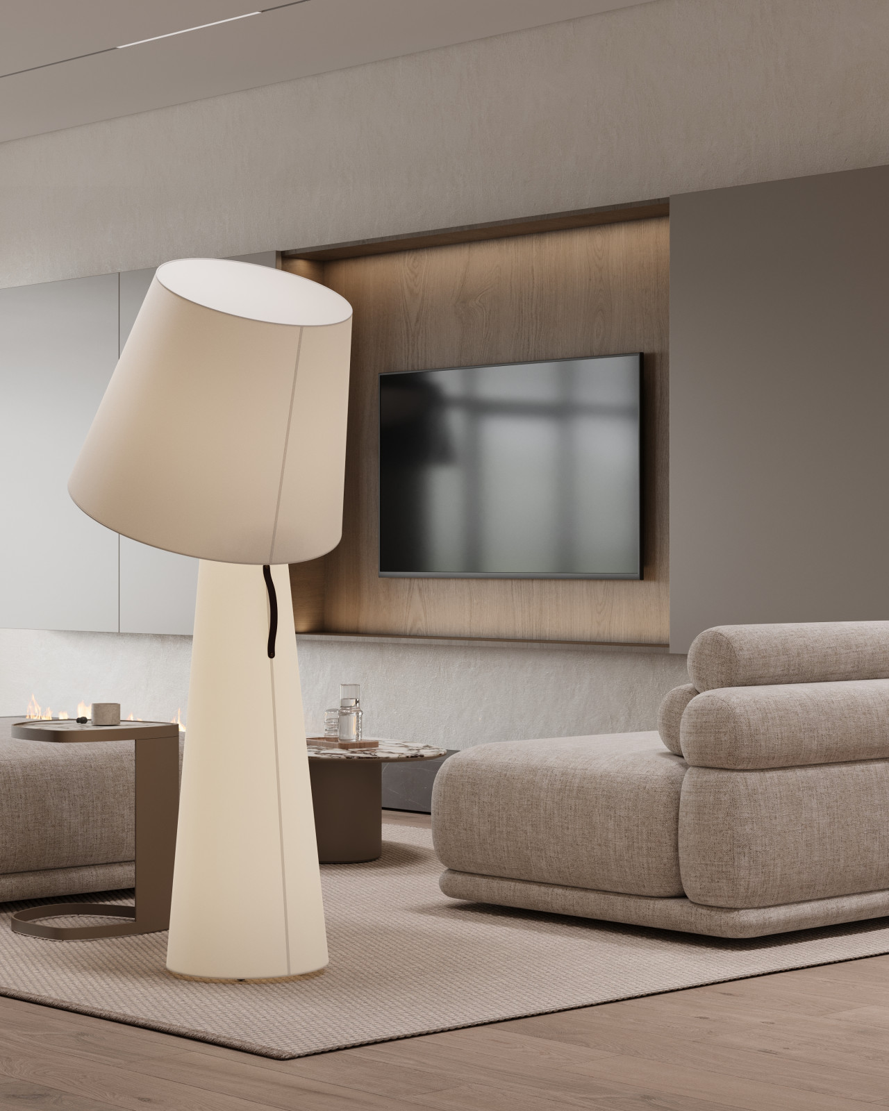 Коттедж (240 кв). Кухня-гостиная