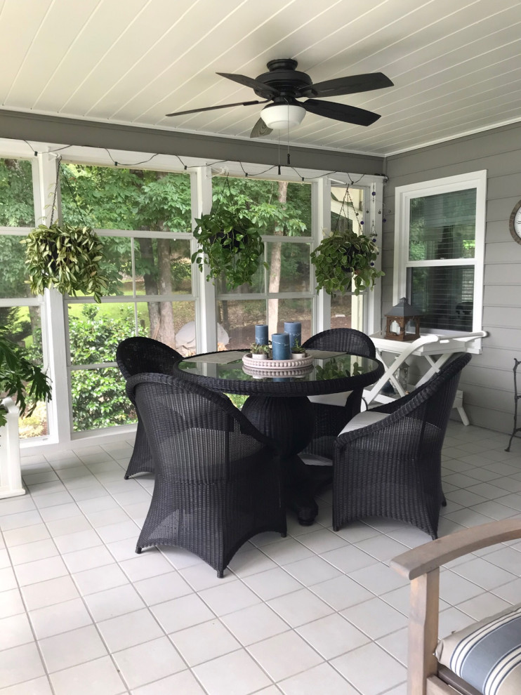 Colors for screened sunroom/porch | Houzz Forum