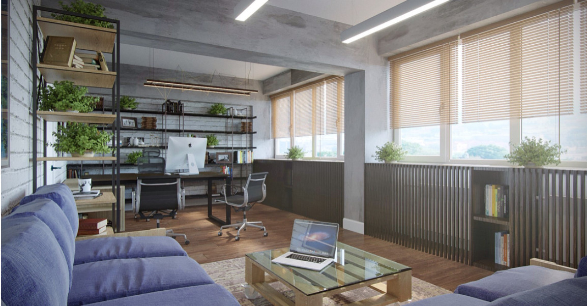 Интерьуры в стиле лофт